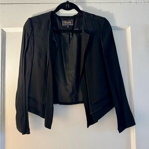 Madewell Black Women's Crepe Jacket